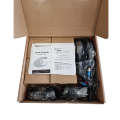 купольна камера ANNKE вид збоку з кабелем