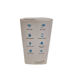 wireless security camera back view