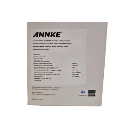 Camera WiFi ANNKE Smart PT Nova Orion with Rotating Head