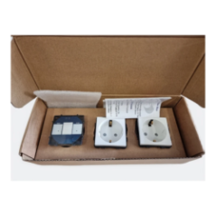 Smart Double Wall Switch with Electrical Outlets