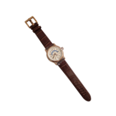 herrenmechanische uhr in box mit schwarzem innenraum