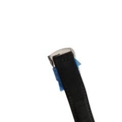 herren automatik-uhr oberansicht von armband und zifferblatt