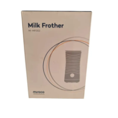 Miroco milk frother front view with button