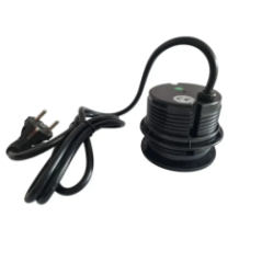 gniazdo elektryczne wpuszczane z USB i USB-C do biurka