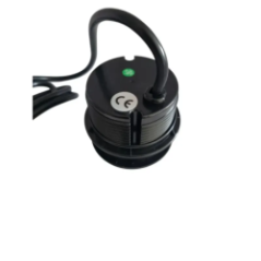 recessed electrical socket top view of sockets and ports USB