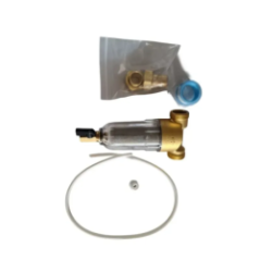 pre-filter for water rear view with connection threads