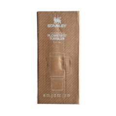 Stanley Flowstate Quencher Thermobecher H2.0 Vorderansicht mit Griff und Strohhalm