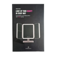 Дзеркало для макіяжу Venus Pro 2 вид спереду з трьома складаними панелями