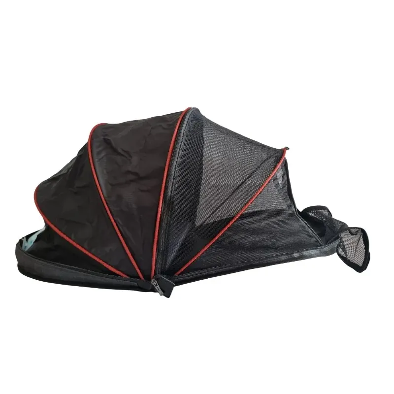 Foldable Pet Tent with Protective Mesh