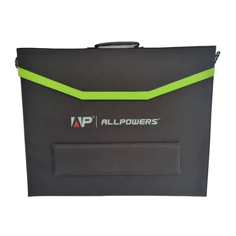 Allpowers tragbares Solarpanel mit Ladezubehör