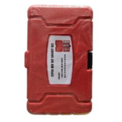 hex socket set in red case top view