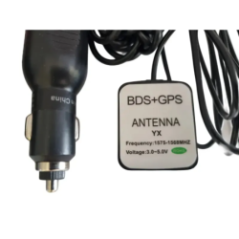 back of dash cam with ports and markings