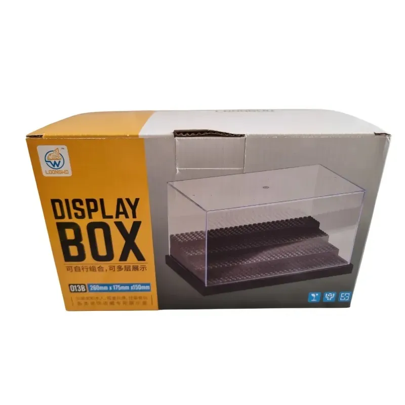 Display Container with Transparent Lid 260x175x150 mm