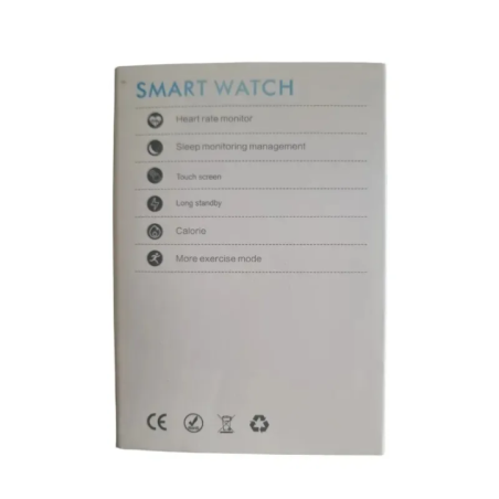 smartwatch widok z przodu z wyłączonym ekranem