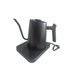 electric kettle side view of the spout and handle