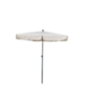 Beach Parasol 2x1.25m Beige Polyester UV30