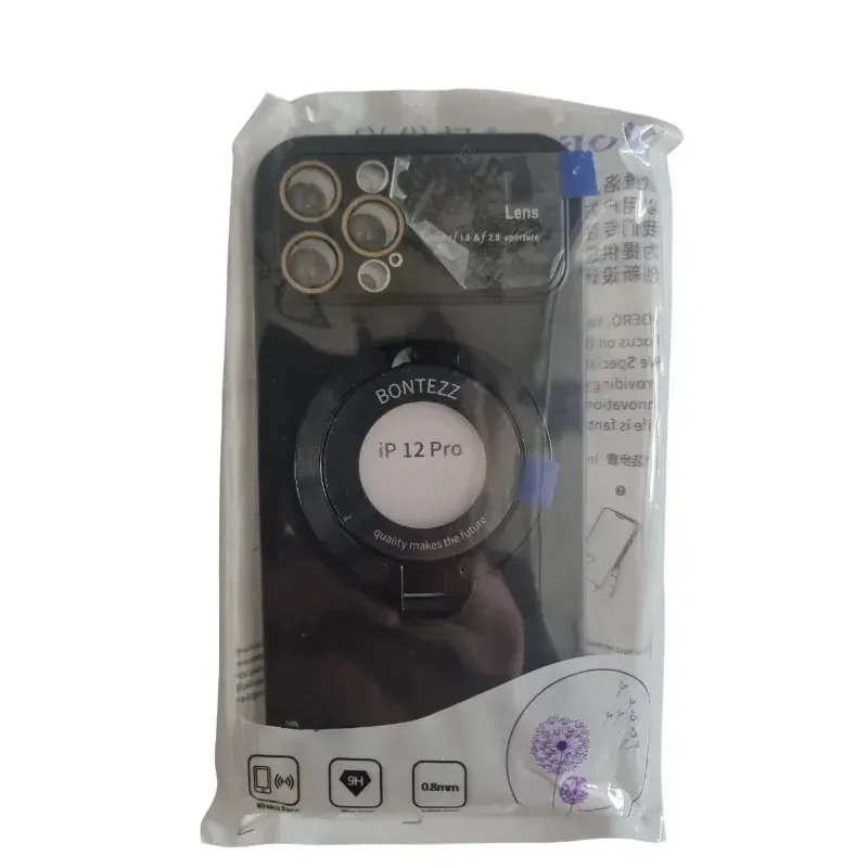 Protective case for iPhone 12 Pro with rotating holder