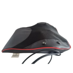 massage mat with pillow front view