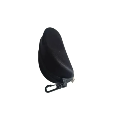 Black Protective Glasses Case with Carabiner