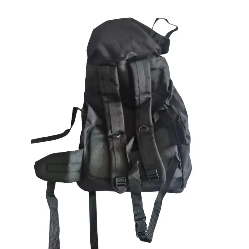 outdoor backpack side view showing pockets