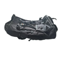 plecak turystyczny outdoor widok z tyłu z pasem biodrowym