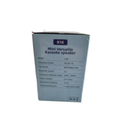 Mini tragbarer Karaoke-Lautsprecher Bluetooth mit Mikrofon K16