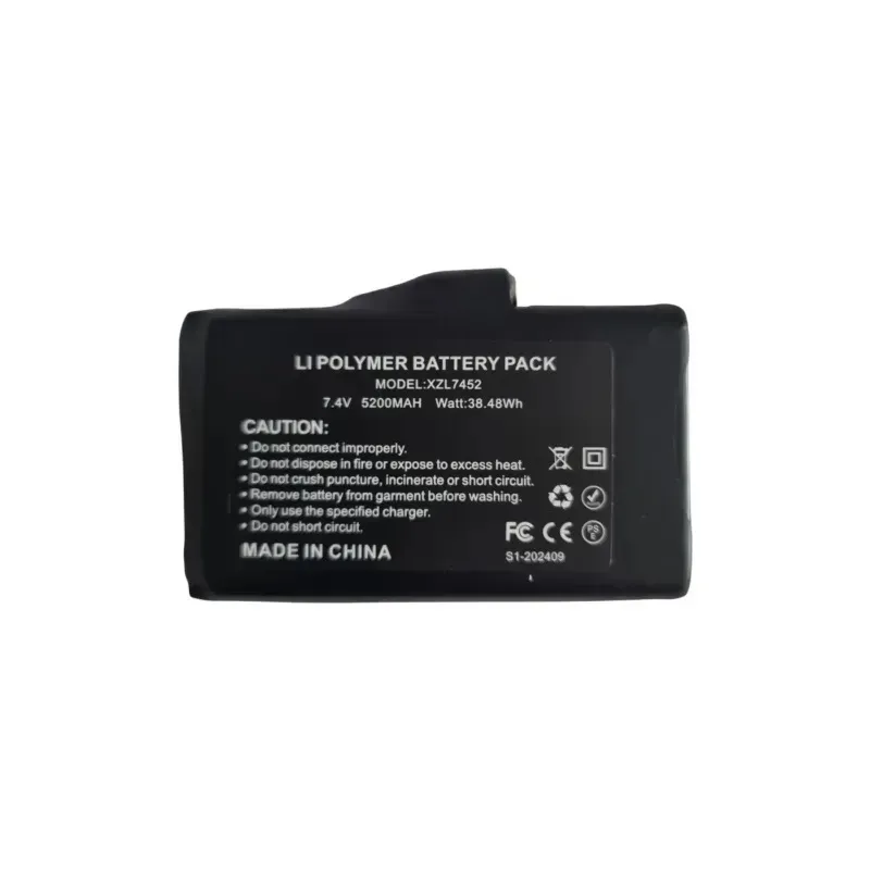 Lithium Polymer Battery 7.4V 5200mAh for Electronic Devices