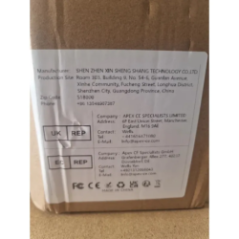 gas burner with metal frame and gas hose top view