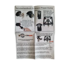 manufacturer label and contact information on packaging