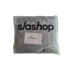 Сіра декоративна плед з геометричним візерунком