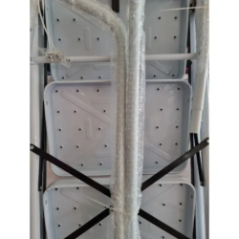 Femor folding ladder top view of steps