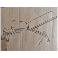 регульована тренувальна лавка загальний вигляд