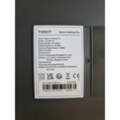 induktionskochfeld TOKIT Razor Cooktop Pro Nahaufnahme der Heizfläche