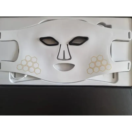 LED Lichttherapie-Maske mit Fernbedienung