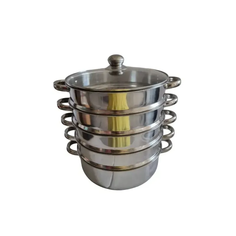 Stainless Steel Steamer Pot Set