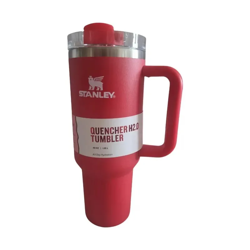 Stanley Quencher Thermal Mug H2.0 40oz Red with Handle