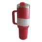 Термокружка Stanley Quencher H2.0 40oz червона з ручкою