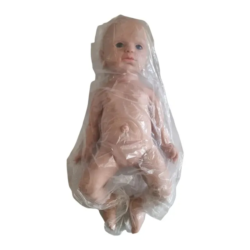 Realistische Babypuppe Mädchen IVITA Reborn + Outfit