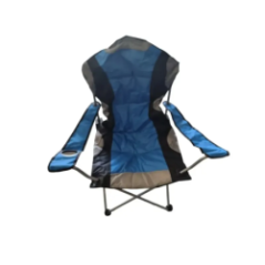 klappbarer campingstuhl seitenansicht