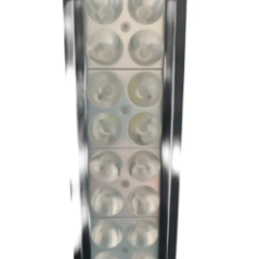 car led lamp radiator and cable view