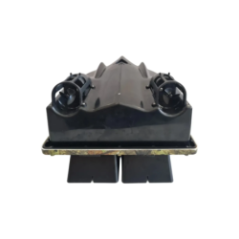 detail of control elements on the boat