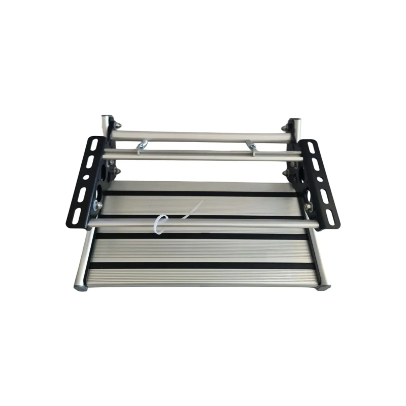 Składany stopień aluminiowy do pojazdu z mocowaniem