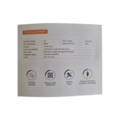 opakowanie zestawu żarówek LED H15 widok z tyłu