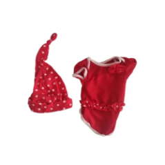 baby doll in transparent packaging full view