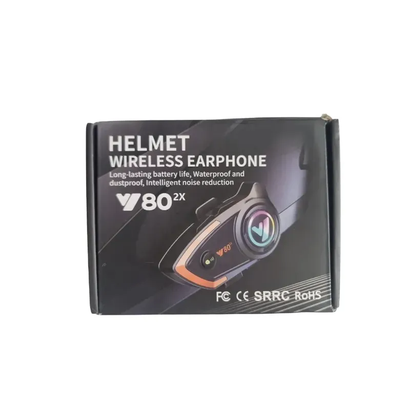 Wireless Headset for Motorcycle Helmet V80 2X