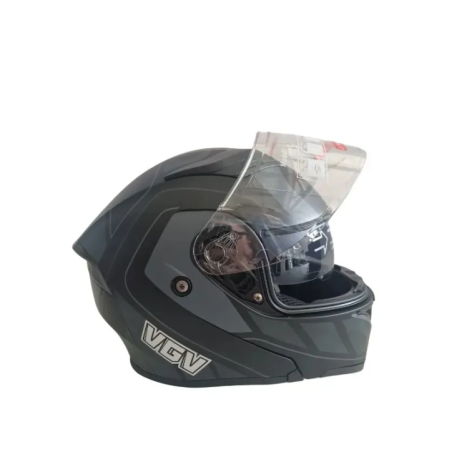 motorcycle helmet VGV back view with logo