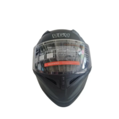 kask motocyklowy VGV widok z tyłu z logo