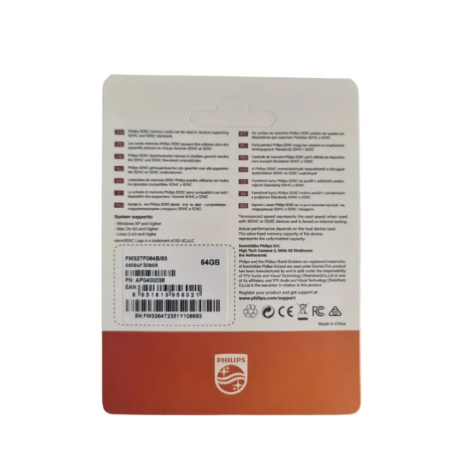 Karta pamięci microSD Philips 64GB UHS-I Ultra Speed