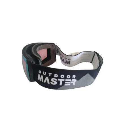 Outdoor Master Ski Goggles with Interchangeable Lenses and Case