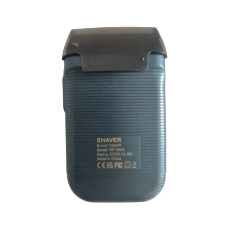 Elektrischer Rasierer für Herren mit austauschbarem Kopf und Lade USB